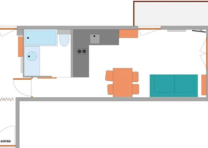 Appt 4 People - Cimes Scolette Apartment Aussois